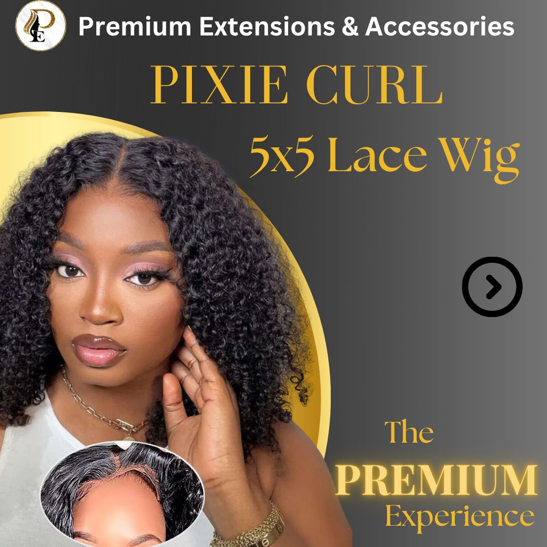 Pixie Curl 5x5 Lace Wig