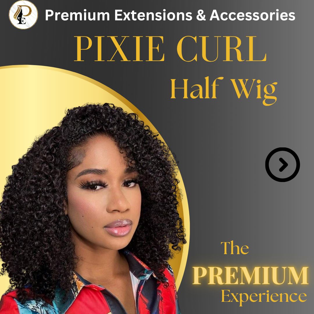 Pixie Curl Half Wig