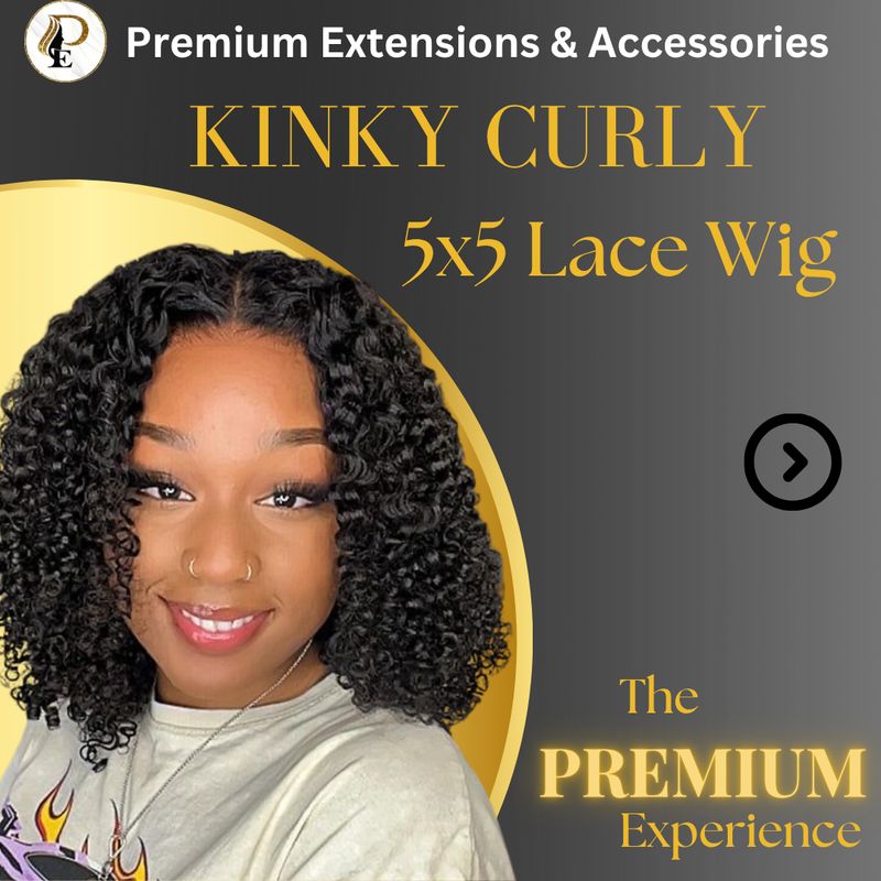 Kinky Curly 5x5 Lace Wig