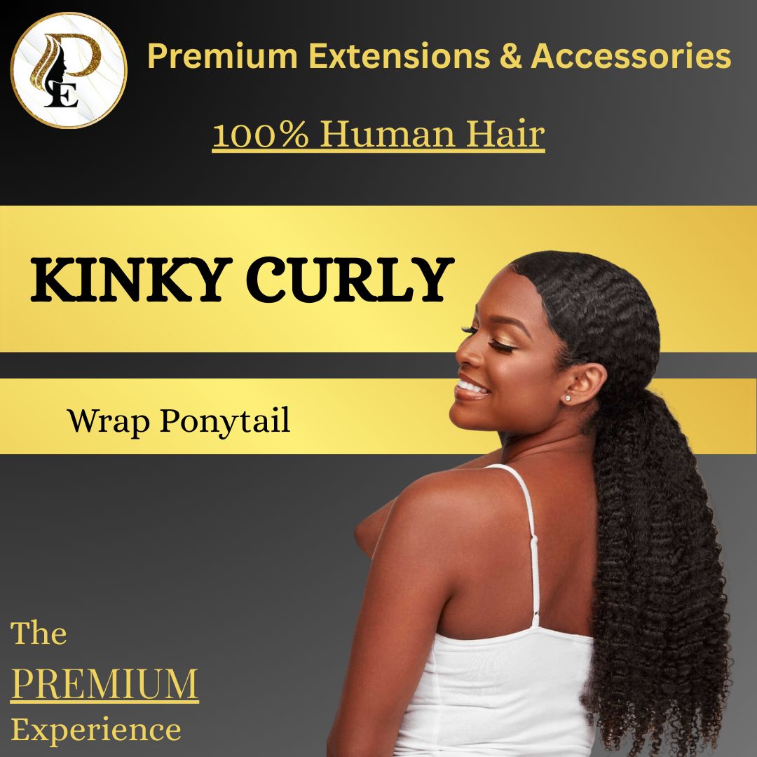 Kinky Curly Wrap Ponytail