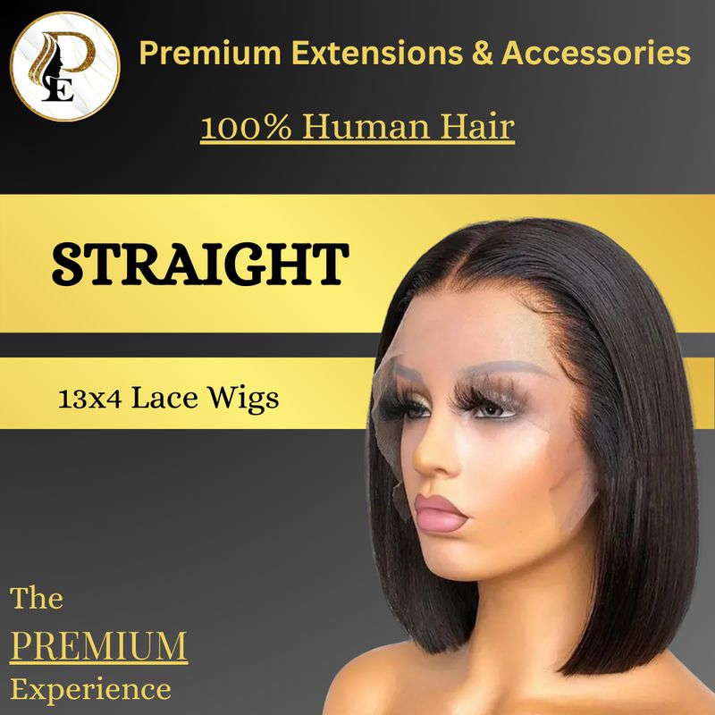 Straight Lace Bob Wig