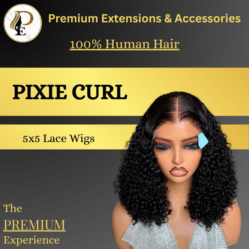 Pixie Curl 5x5 Lace Wig