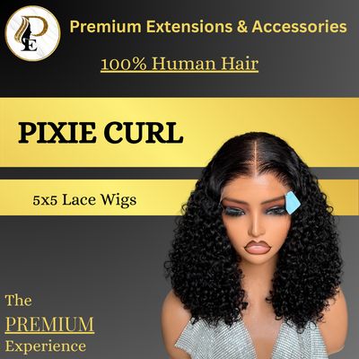 Pixie Curl 5x5 Lace Wig