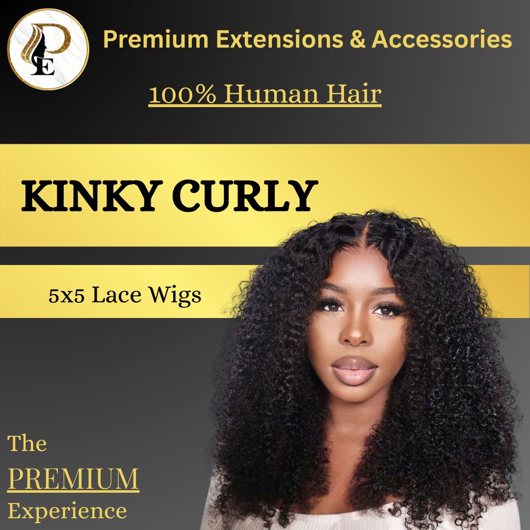Kinky Curly 5x5 Lace Wig