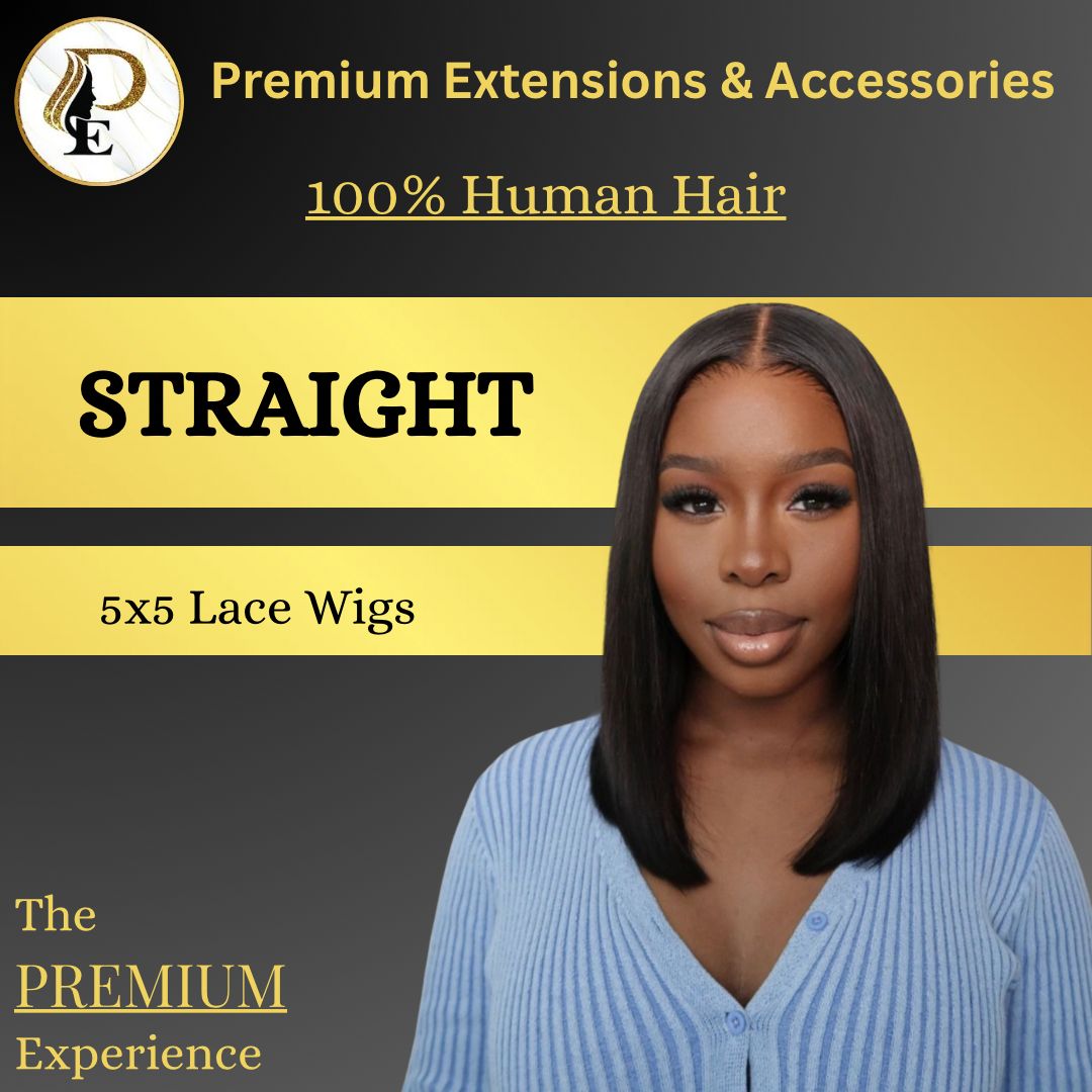 Straight 5x5 Lace Wig