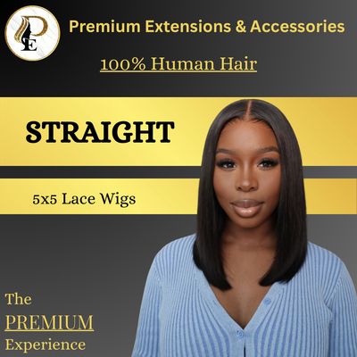 Straight 5x5 Lace Wig