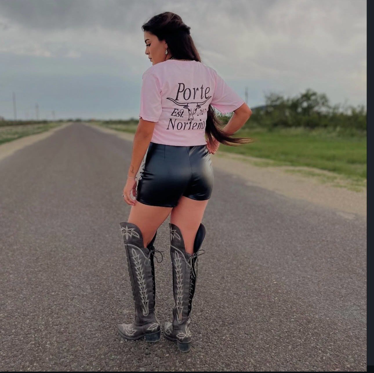 Longhorn Pink Shirt