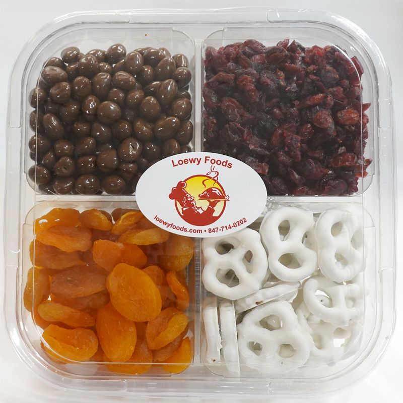 4-Way Tray (Nuts, Dried Fruit, Chocolate)