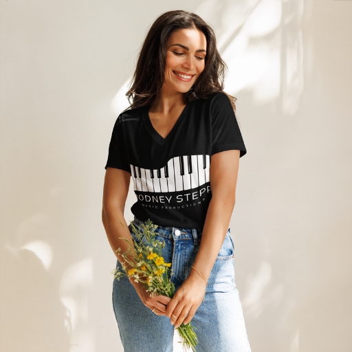 RSMP Women's Relaxed V-Neck Tee
