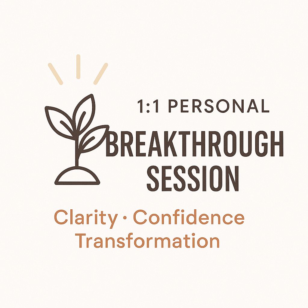 1:1 Personal Breakthrough Session (90 mins)