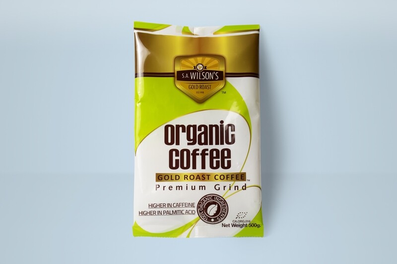 500g (17.6 oz.) Organic Gold Roast Coffee 500g (17.6 oz.) Organic Gold Roast Coffee