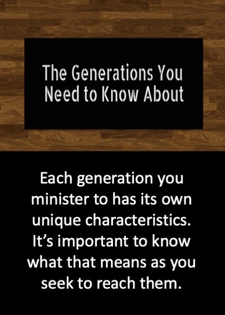 The Generations You Need to Know About