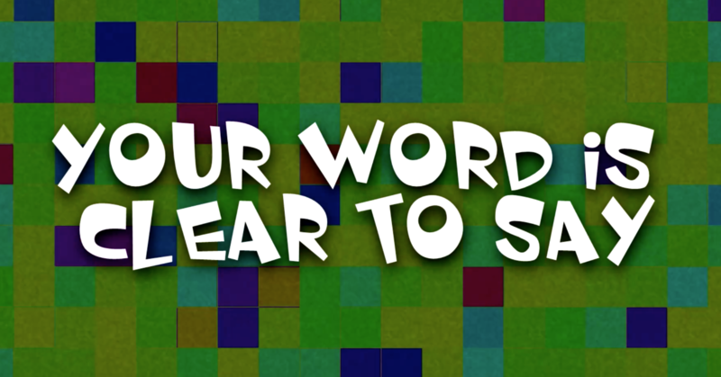 &quot;Clear to Say&quot; Worship Video &amp; Song &amp; Motions