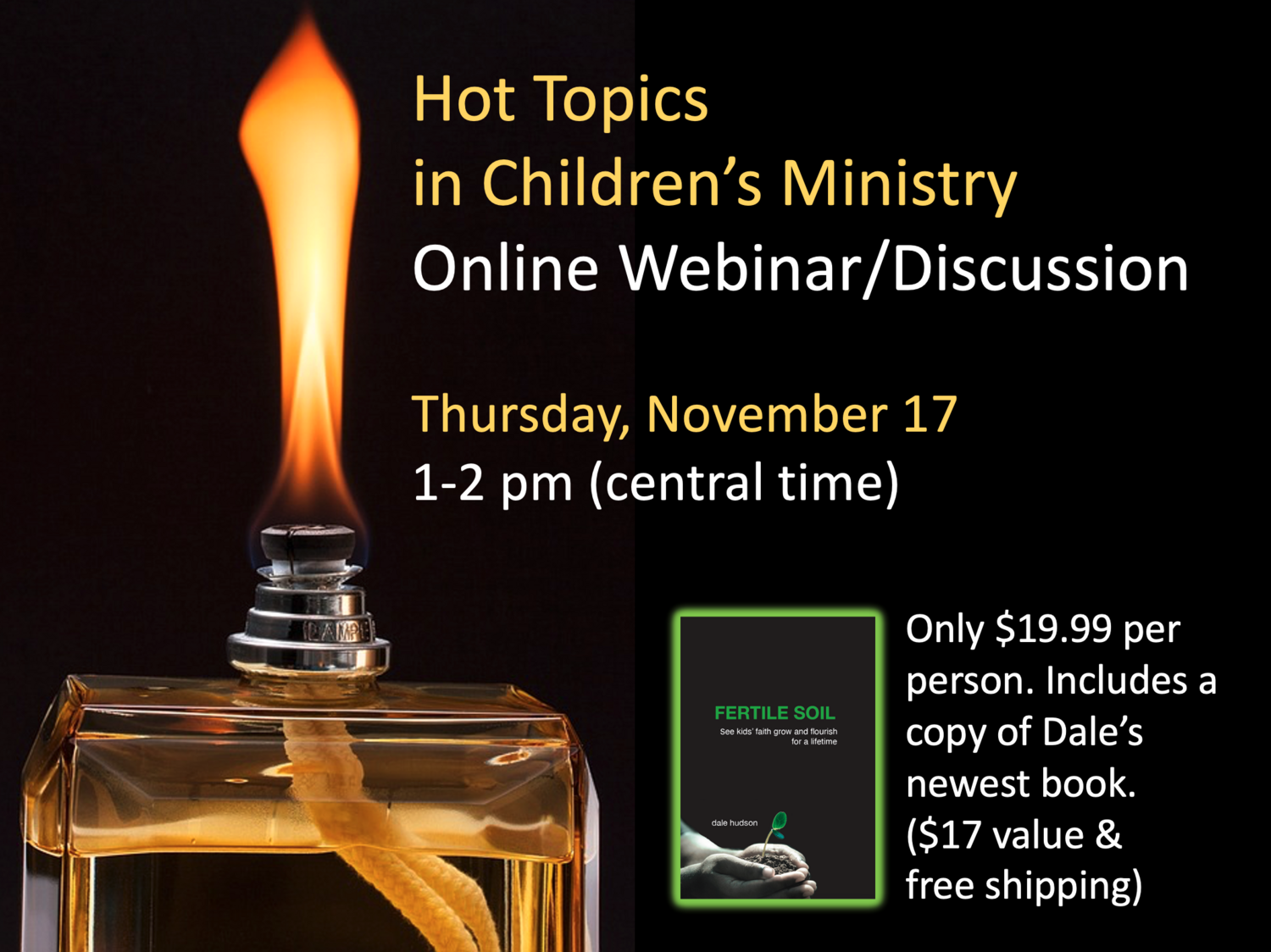Hot Topics in Children's Ministry (online live discussion)