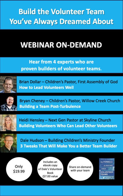 Build the Volunteer Team You&#39;ve Always Dreamed About (On-Demand Webinar)