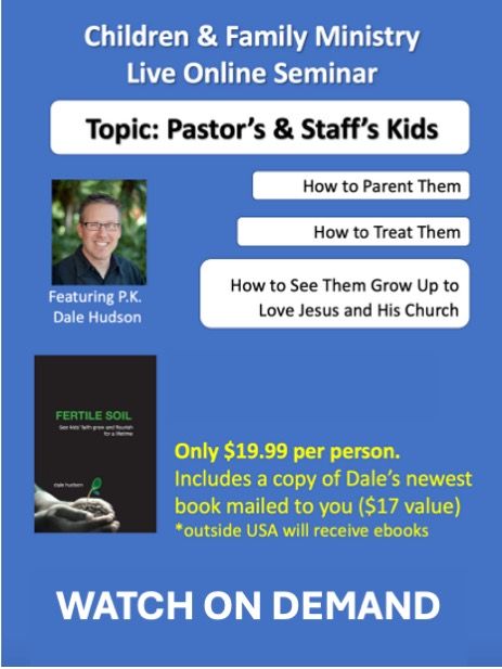 Pastors&#39; Kids...Staff Kids - How to See Them Follow Jesus for a Lifetime (Seminar)