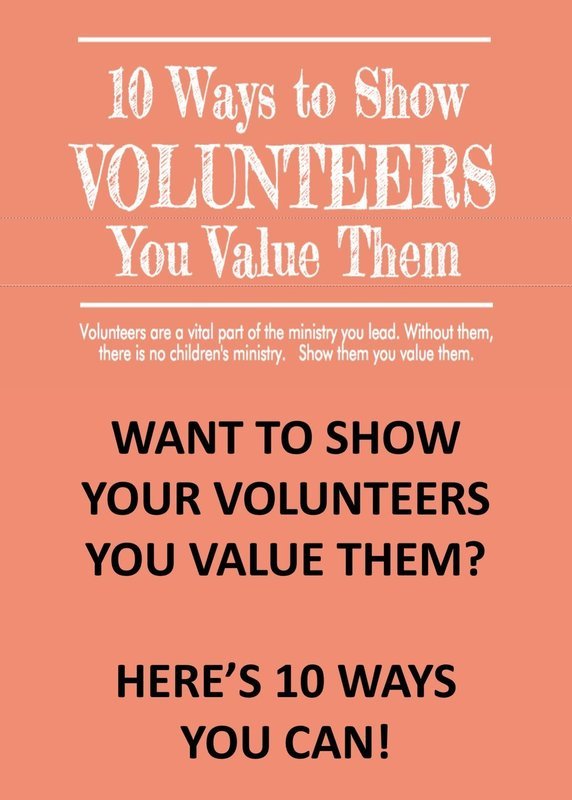 10 Ways to Show Volunteers You Value Them