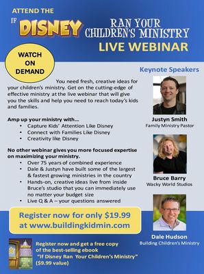 If Disney Ran Your Children's Ministry Webinar