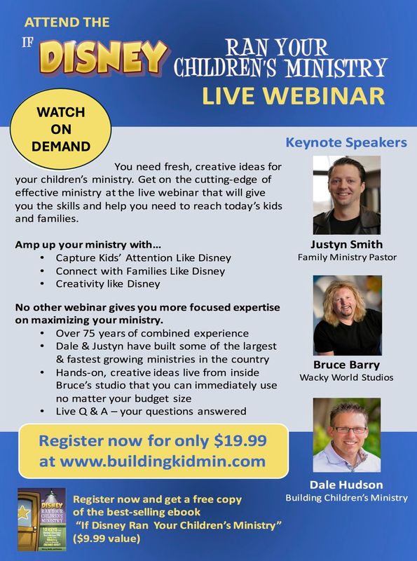 If Disney Ran Your Children's Ministry Webinar