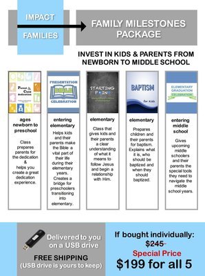 Family Milestones Package