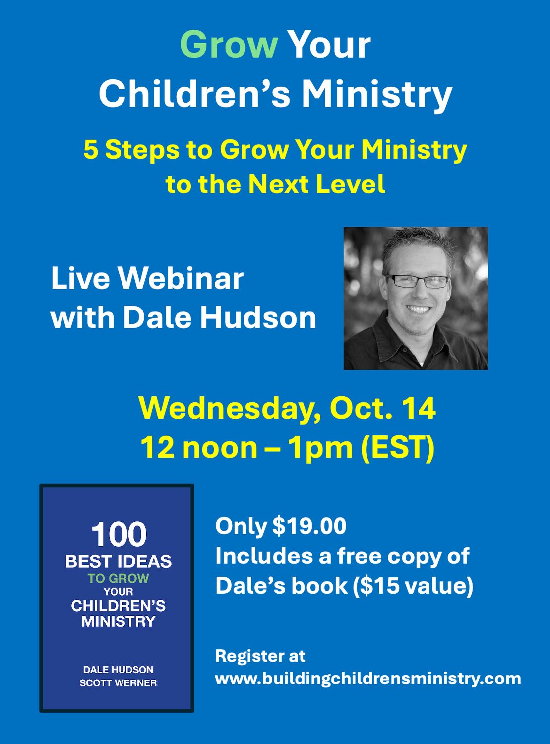 Grow Your Children's Ministry (Live Webinar)