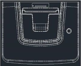 BEZEL FOR CDU.