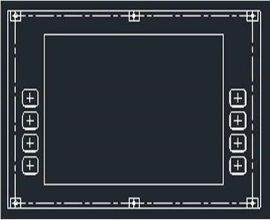 LCD BEZEL