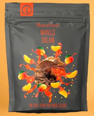 Rhacofood « Mangue » – Nourriture complète pour geckos – Sachet de 50gr