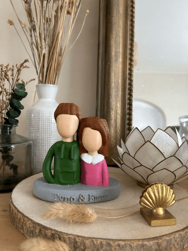 Sculpture Famille