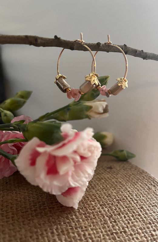 Boucles "sablée"