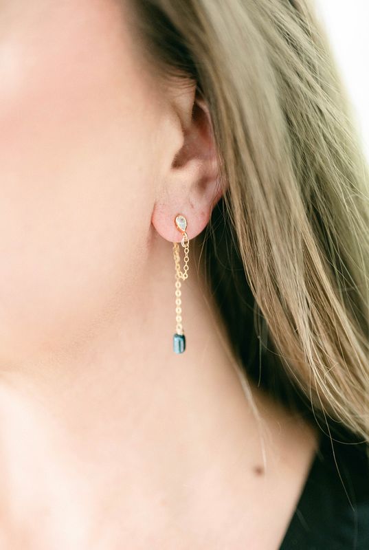 Boucles " Azurine"