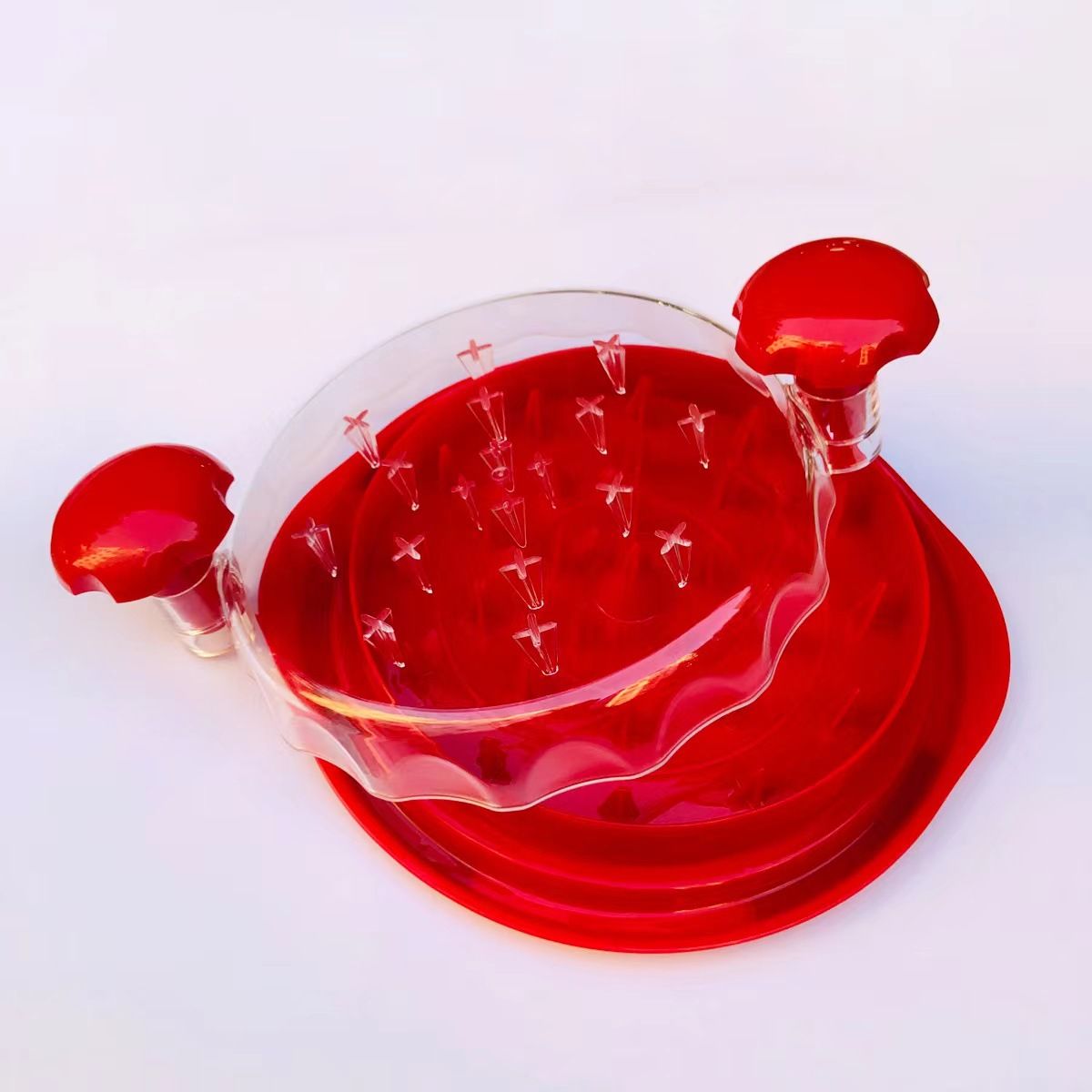 Transparent Lid Chicken Meat Miner Meat Shredder Shredder Stuffing Machine Pet Chicken Shredder Machine
