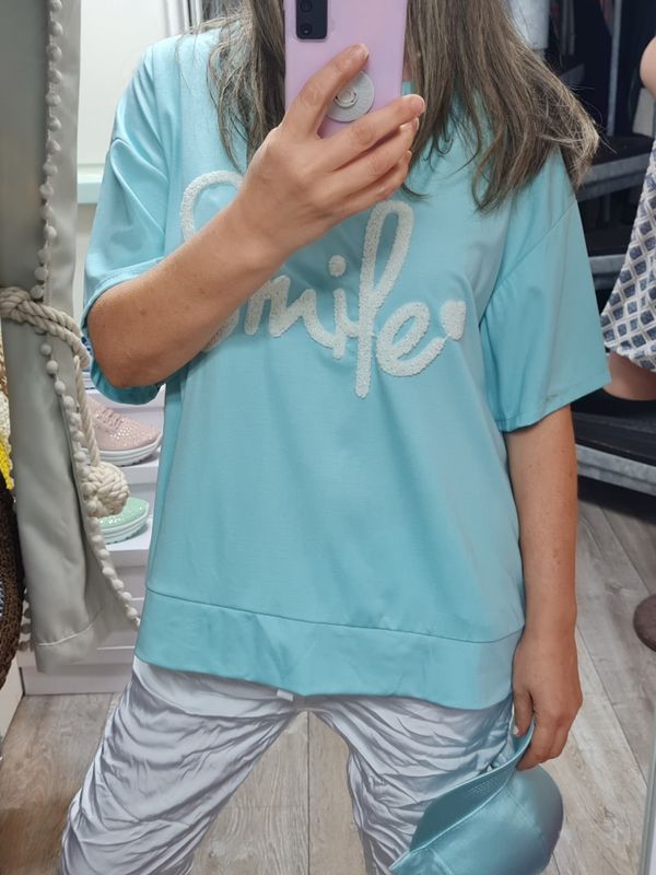 T-Shirt Smile  mooij