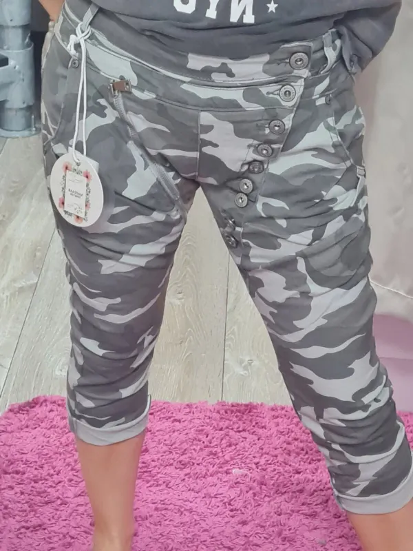 Capri Jeans Camouflage Mozzaar XL