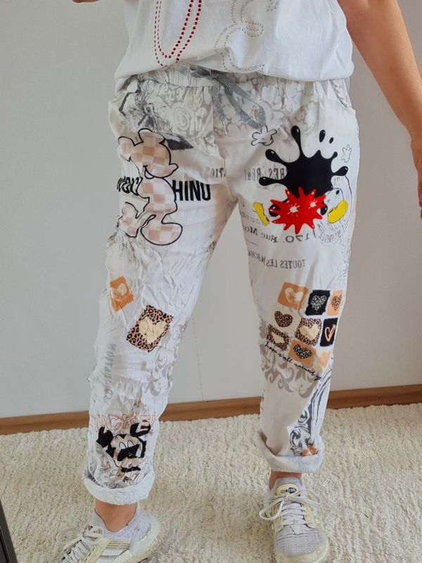 Joggpants Mouse Print italymode Hose