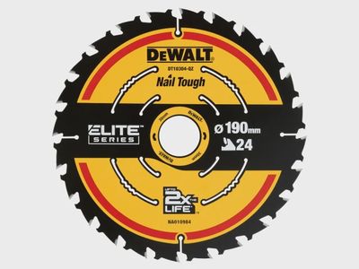 Dewalt DT10304 ELITE Series Framing Circular Saw Blade 190 x 30mm x 24T