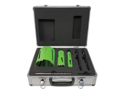 CorePlus DCDKIT7 Diamond Dry Core Drill Bit Set 7 Piece