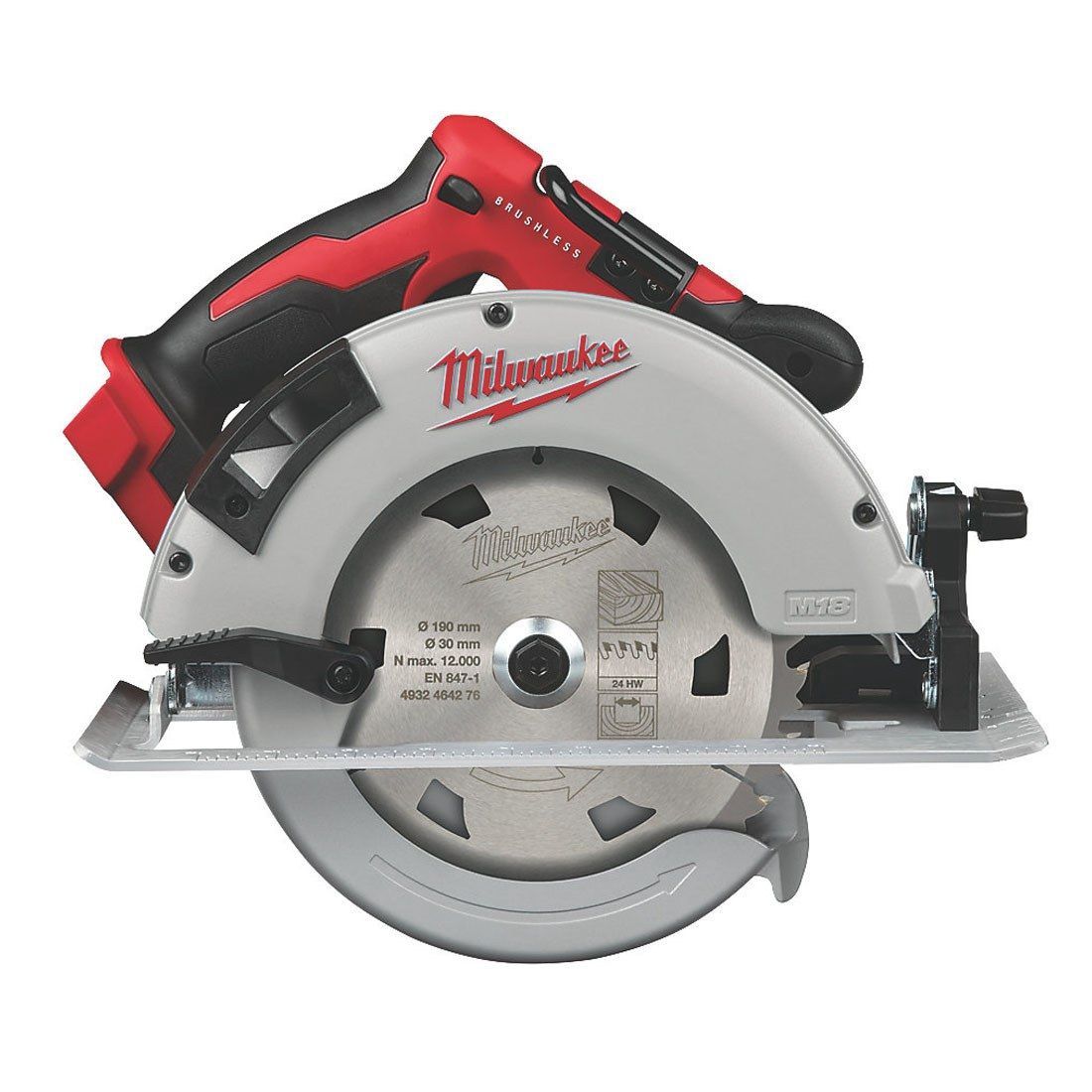 Milwaukee 4933464588 M18BLCS66-0 18v Brushless 190mm Circular Saw - Bare Unit