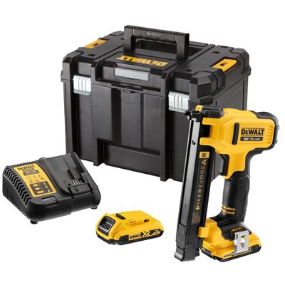 Dewalt DCN701D2 XR Electrician&#39;s Stapler 18V 2 x 2.0Ah Li-ion