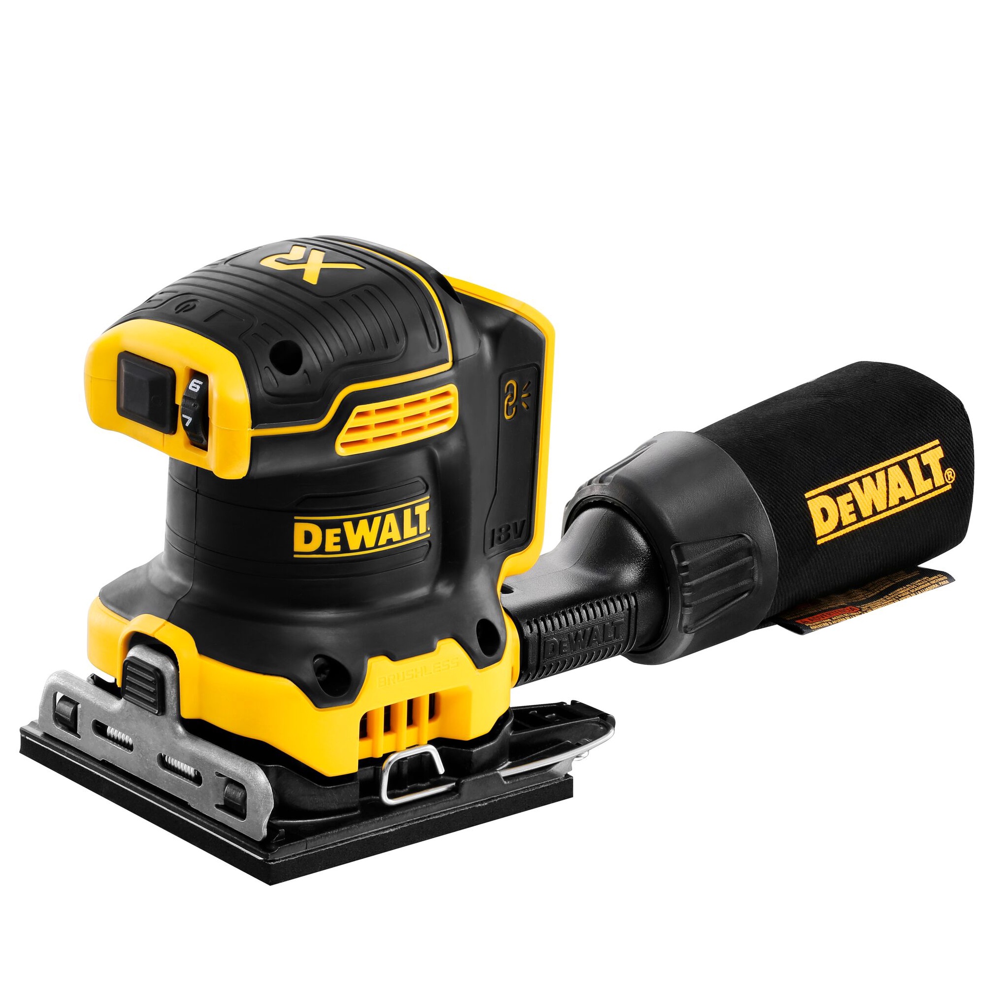 Dewalt DCW200N XR 18v Brushless 1/4 Sheet Palm Sander Bare Unit img