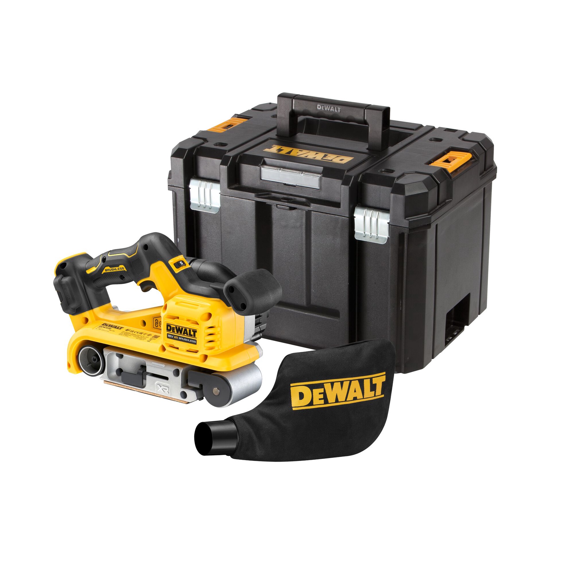 Dewalt DCW220NT XR Belt Sander 18V Bare Unit in TSTAK img