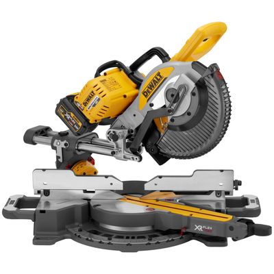 DEWALT DCS727T2 XR FlexVolt 54v Slide Mitre Saw Kit 2 x 2.0Ah Batteries