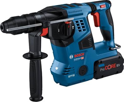 Bosch 0611921075 GBH18V-28 CF Pro BITURBO 18v ProCore SDS-Plus Rotary Hammer Kit 2 x 5.5ah Batteries