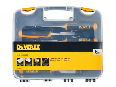 Dewalt DHT916852 DWHT16852-9 6pc Wood Chisel Set