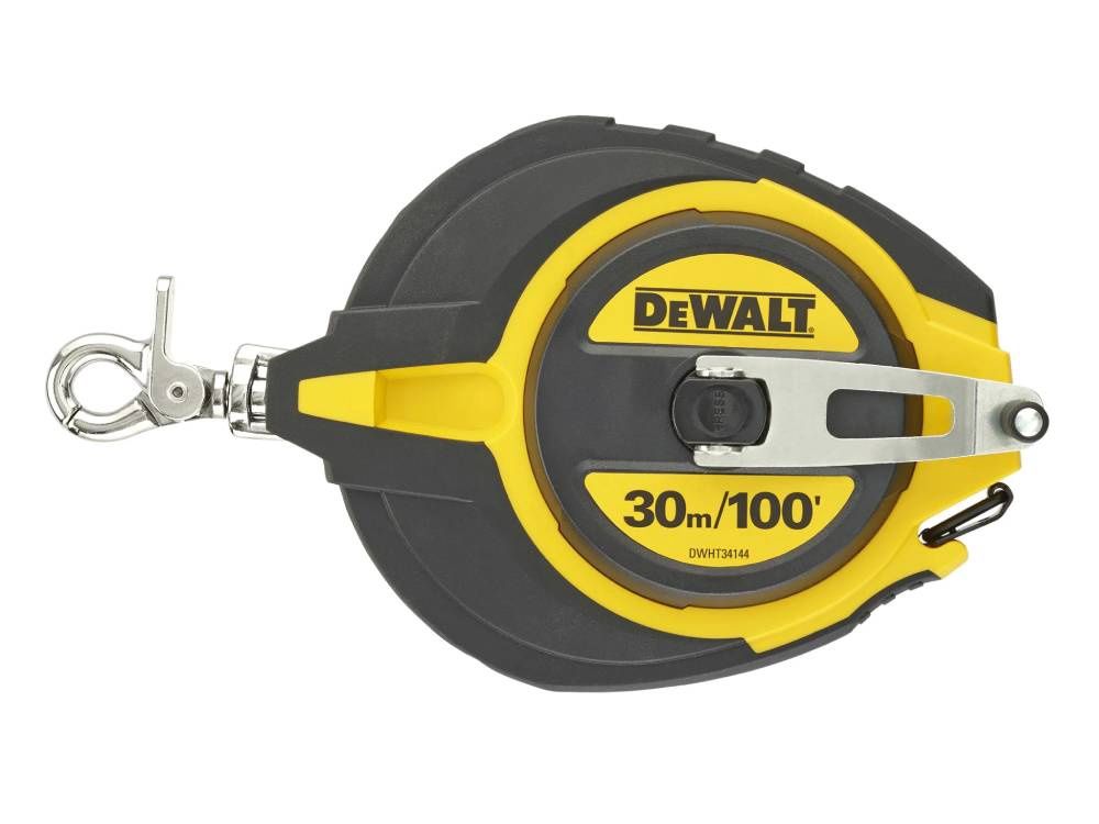 Dewalt DHT034144 DWHT0-34144 Steel Long Tape Measure 30m/100ft (Width 12mm)