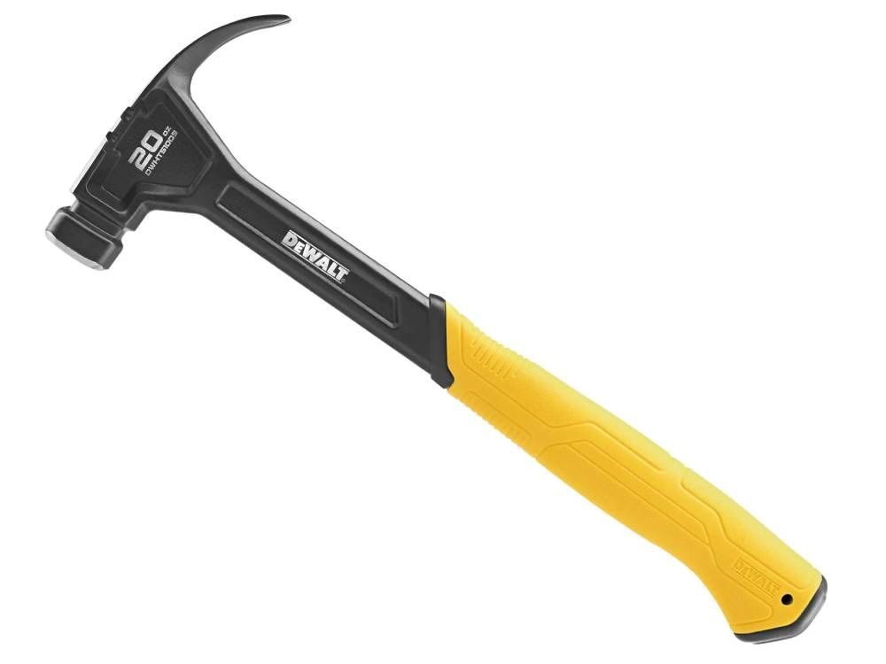 Dewalt DHT051009 DWHT51009-0 Curve Claw Smooth Face Hammer 567g (20oz)