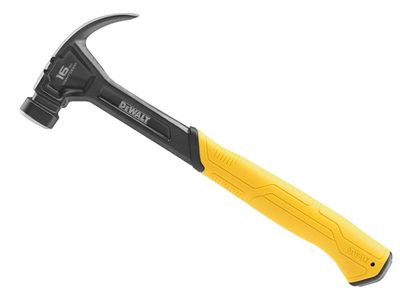 Dewalt DHT051002 DWHT51002-0 Curve Claw Smooth Face Hammer 454g (16oz)