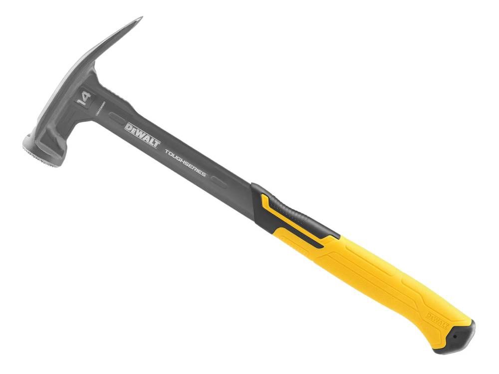 Dewalt DHT051138 DWHT51138-0 Mig Weld Milled Face Rip Claw Hammer 396g (14oz)