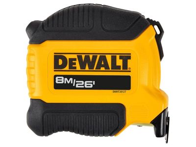 Dewalt DHT538127 DWHT38127-5 Compact Series Tape Measure 8m/26ft (Width 28mm)