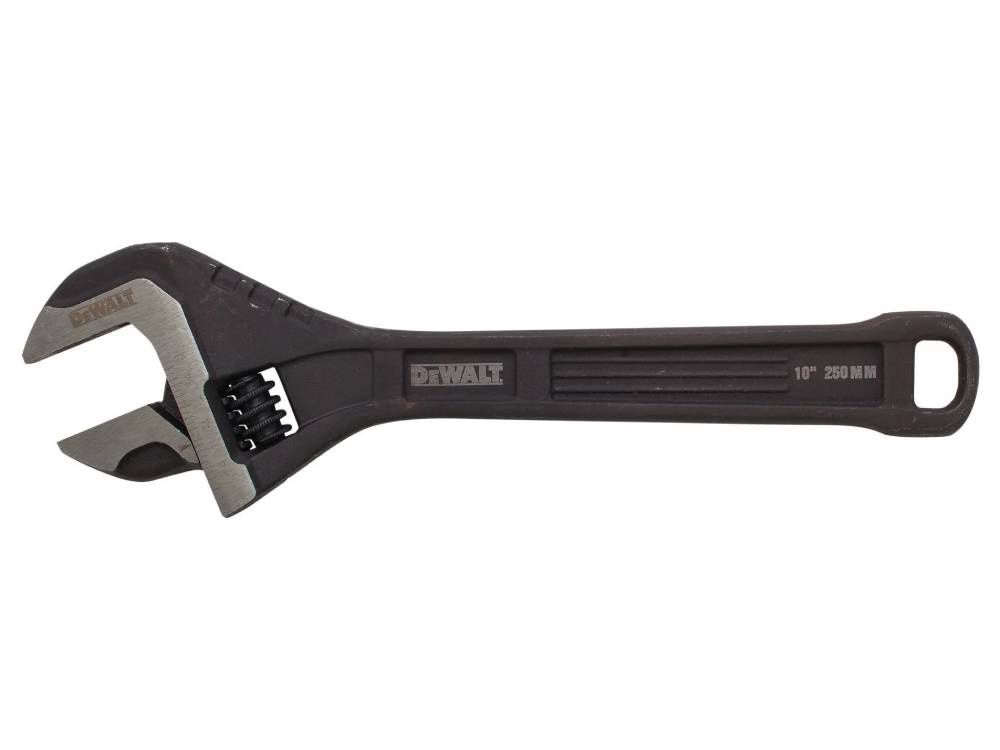 Dewalt DHT080268 DWHT80268-0 All Steel Adjustable Wrench 250mm 10in